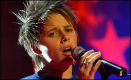 Alex Parks sings for survival