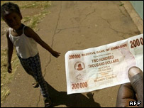 پول زیمبابوه