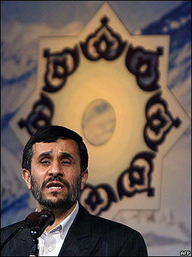 Presidente iraní, Mahmoud Ahmadinejad