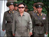 جونگ کیم ایل رهبر کره شمالی