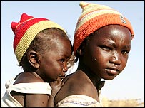 کودکان آواره دارفوری