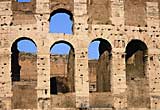 Photograph of the arches on Colosseum