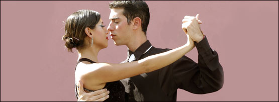Tango dancers