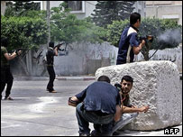 افراد حماس در غزه