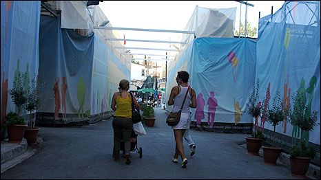 Paso fornterizo en Nicosia