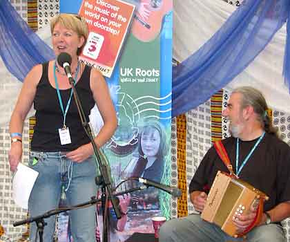 Fiona Talkington introduces Roger Watson of Boka Halat