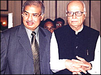 लालकृष्ण आडवाणी के साथ राम बक्सानी