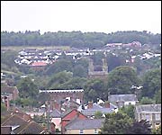View across Crediton