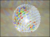 Detalhe de obra de Olafur Eliasson no bunker transformado em museu 