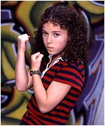 Dani as Tracey Beaker