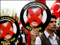 تظاهرات مردم در ترکيه