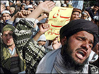 تظاهرات علیه دانمارک در پاکستان (عکس از آرشیو)