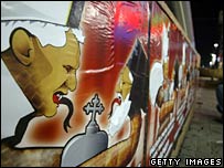 پوپ کے خلاف مظاہرہ