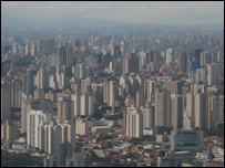 Sao Paulo nhìn từ trên cao
