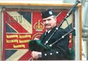 Tyneside Irish Colour and the pipes which were played on 1st July 1916 Tyneside Irish Colour and the pipes which were played on 1st July 1916