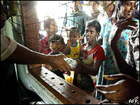 سری لنکا میں سونامی کے متاثرین