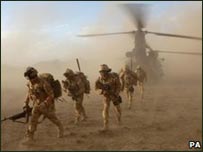 在阿富汗英军面临挑战