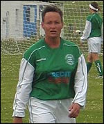 Guernsey Ladies' Captain Lisa Sylvester in 2003