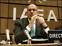 El Baradei, drejtor i agjencisë ndërkombëtare të energjisë atomike