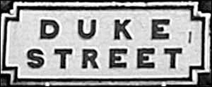 Duke Street sign