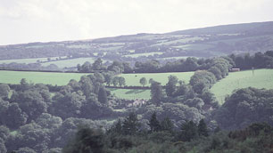 The Dartmoor countryside
