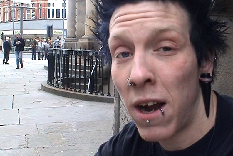 Lee doesn't care what other people think, he loves his piercings and is planning on getting more.