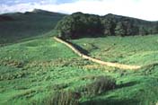 An image showing a small section of Hadrian's Wall