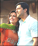 Aftab and Aamna in Aloo Chaat