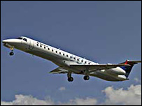 O ERJ 145, fabricado pela Embraer (Foto: Embraer)