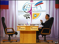 Veselin Topalov no jogo abandonado