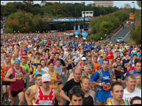 Start of the 2007 Great North Run