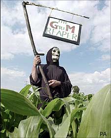 GM protestor in 2000