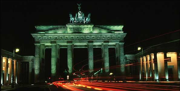 Berlin at night