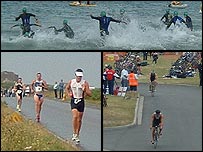 Triathlon montage 