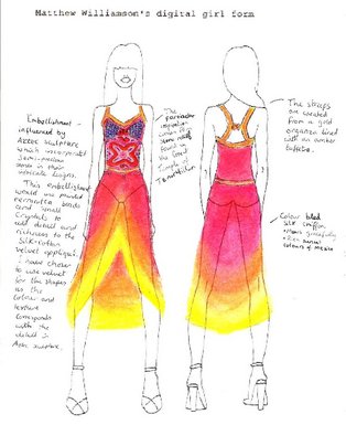 Aztec Mexican sunset