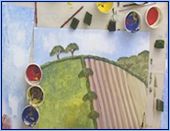 Image of a set of paints