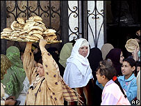 صف نان در قاهره