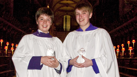 Radio 2's Young Choristers of 2010 - Liam Jones and Ella Taylor