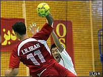 هندبال ایران - عکس آرشیوی