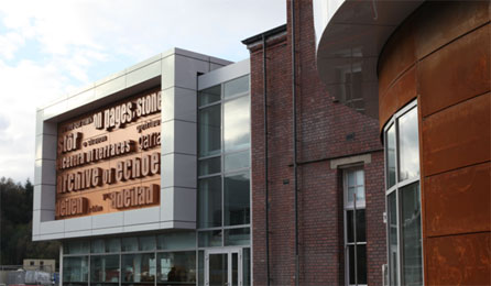 The new Gwent Archives building. Photo: Gwent Archives