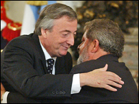 Lula e Kirchner