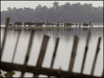 बाढ़ का मंज़र