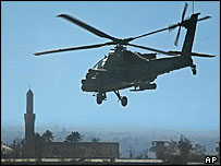 Americký vrtulník Apache