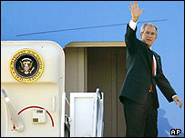 جورج بوش، رئیس جمهور آمریکا