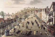 Broad Quay, attributed to Philip Vandyke, c. 1760 