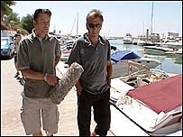 Chris Packham and Graham Briggs