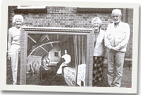 Derbyn y llun ym mhentref Llanfyllin