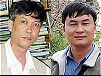 Hai ông Nguyễn Việt Chiến và Nguyễn Văn Hải