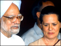 सोनिया गाँधी और मनमोहन सिंह