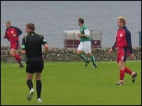 Football: Guernsey 6-0 Ynys Mon